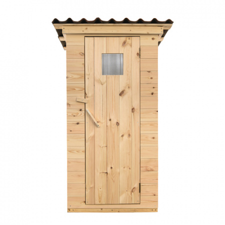 Дачный туалет с рундуком, 1,0х1,0 м
