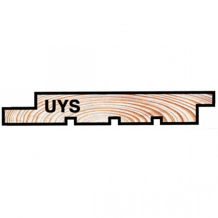 Скандинавская доска UYS  21x196x3000 мм, сорт АВ, хвоя