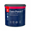 Краска для стен и потолков, стойкая к мытью матовая Tikkurila Euro Power 7, 2,7 л.