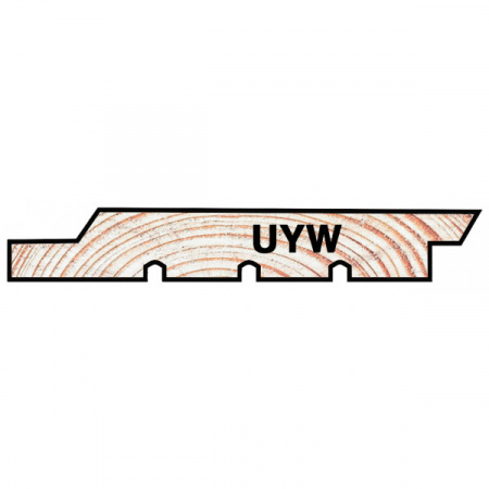 Скандинавская доска UYS  21x196x3000 мм, сорт АВ, хвоя